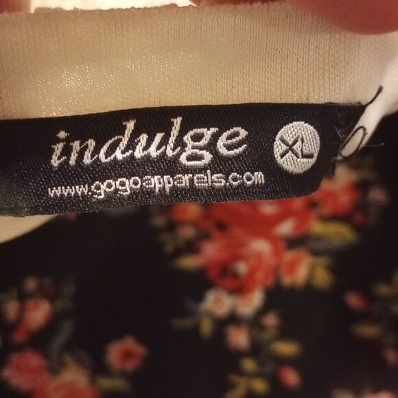 Lace and floral high low dress - Picture 7 of 12